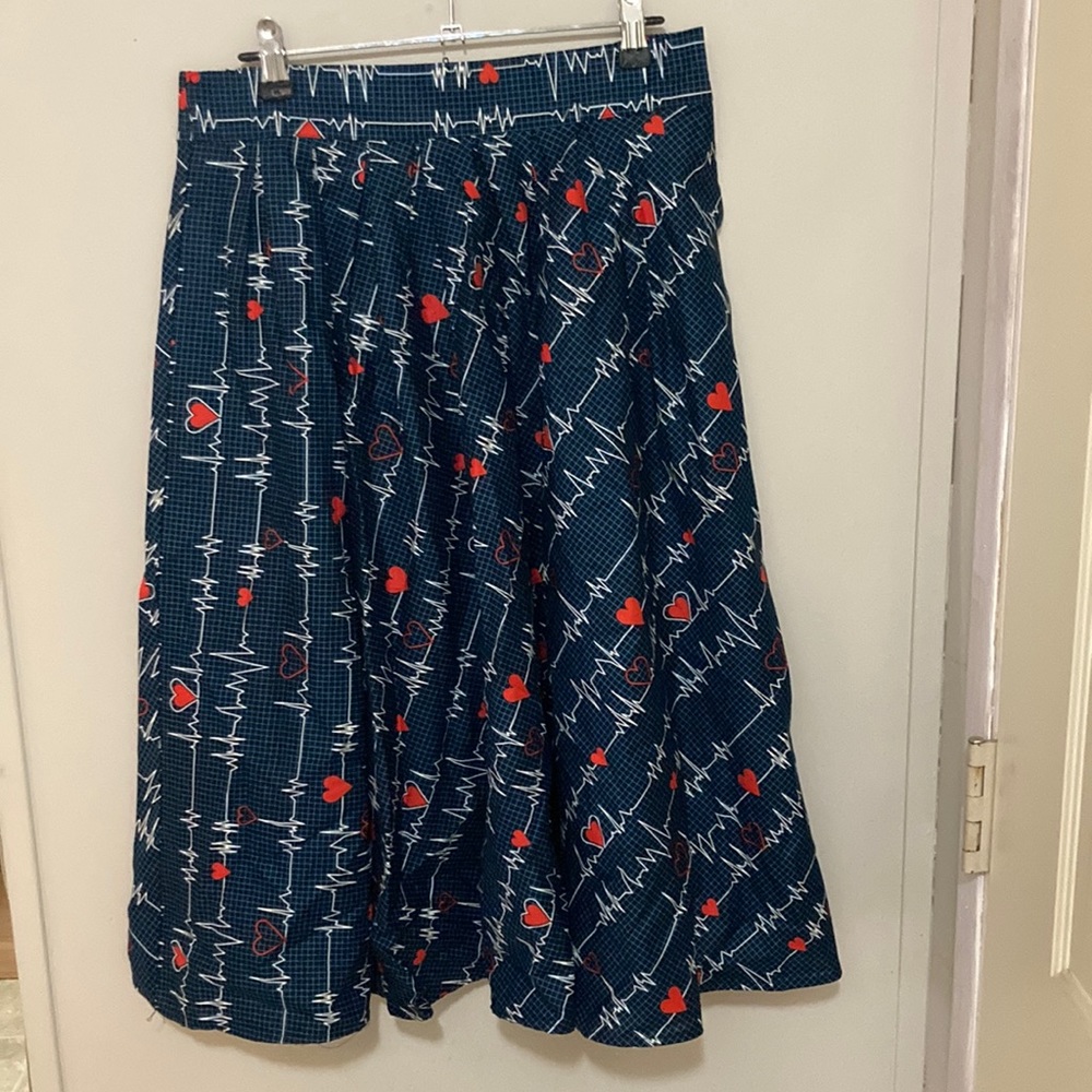 Sweetheart circle skirt